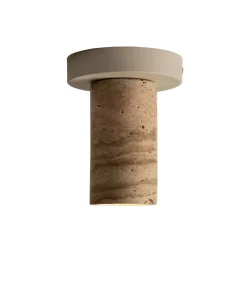 Plafonniere Tivoli - Bruin - Ø12cm