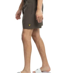 Plain swim short - olive