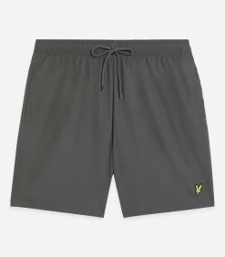 Plain swimshort - gunmetal