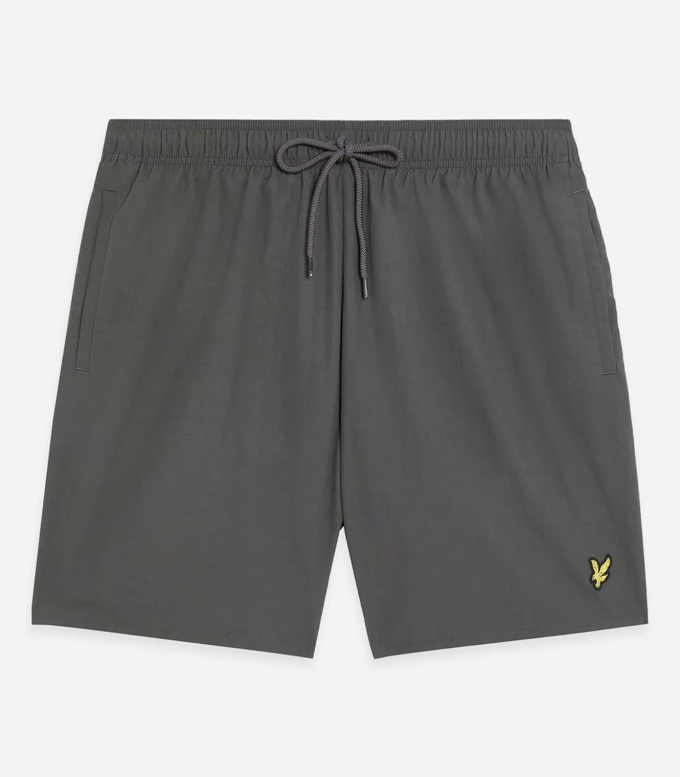 Plain swimshort - gunmetal