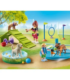 Playmobil hondenpark bouwset - My Life dieren speelset 71745