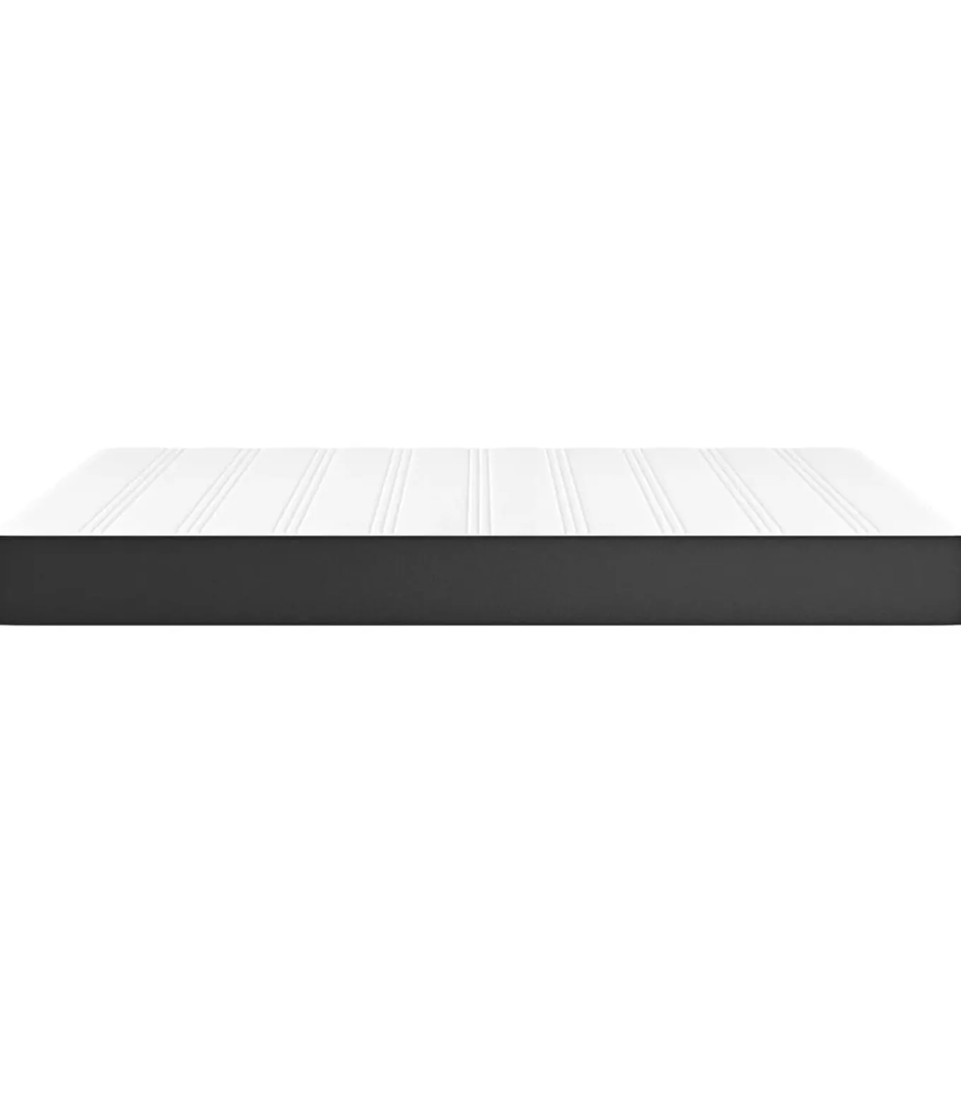 Pocketveringmatras 140x200x20 cm kunstleer zwart