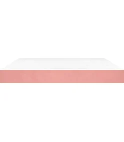 Pocketveringmatras 160x220x20 cm fluweel roze