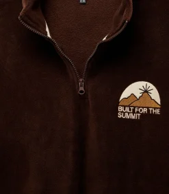 Polar sweatshirt met rits