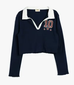 Polokraag Lange mouw T-shirt