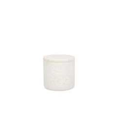 Pot met deksel 7xH7cm white Marbliss