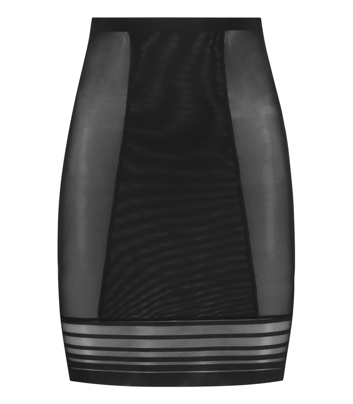 Powermesh Rok Met Hoge Taille