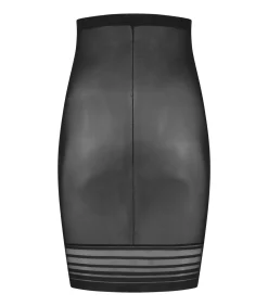 Powermesh Rok Met Hoge Taille