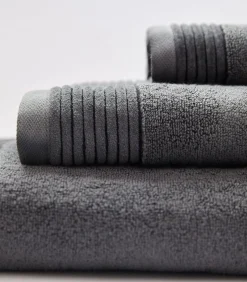 Premium Handdoek SOOTHING SHADOWS. Biologisch Katoen