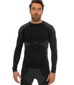 Premium Thermoshirt 4-pack Heren Zwart