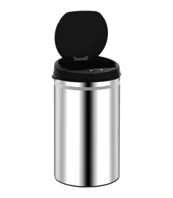 Prullenbak met automatische sensor 40 L roestvrij staal
