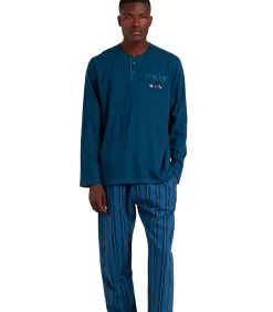 Pyjama broek top lange mouwen Flags Antonio Miro