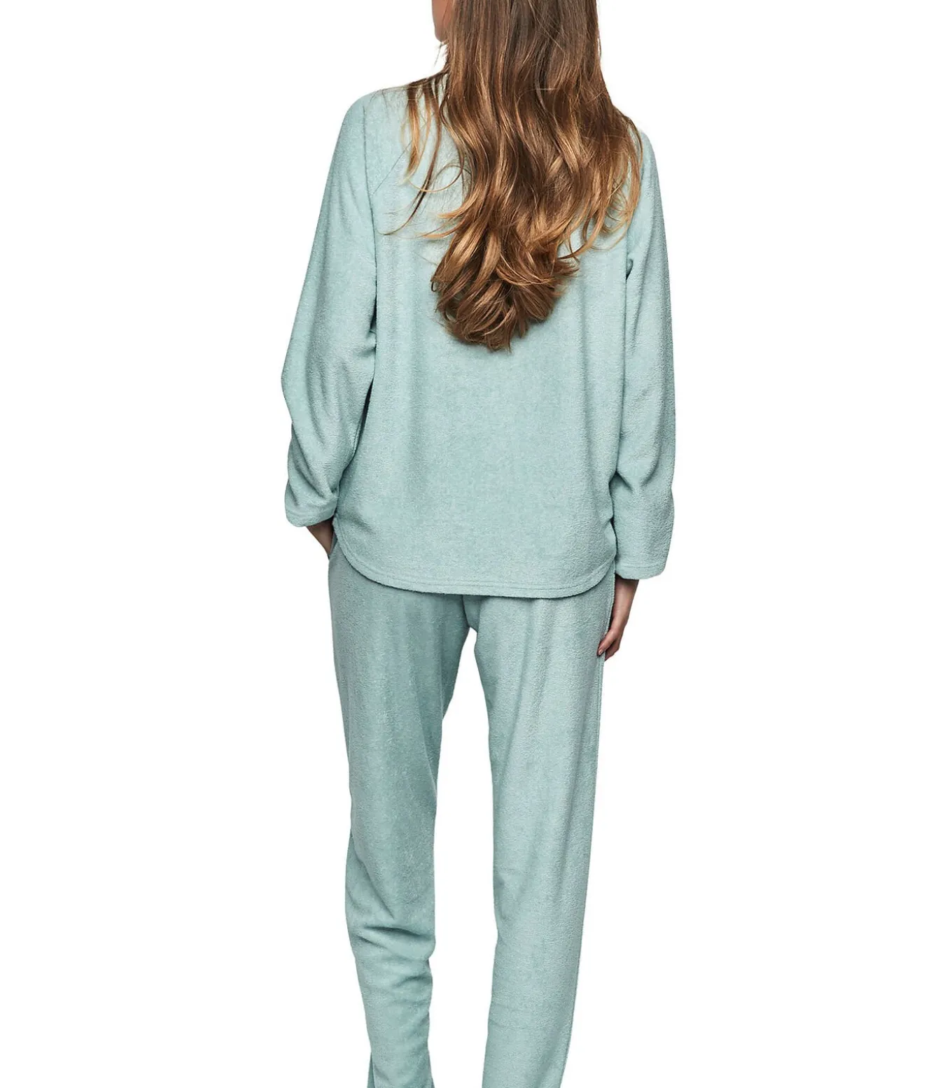 Pyjama broek top lange mouwen P103 CUDDLY