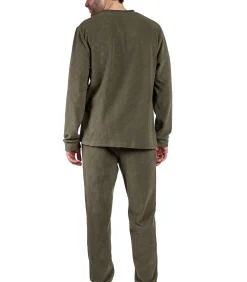 Pyjama broek top lange mouwen Checks Texture