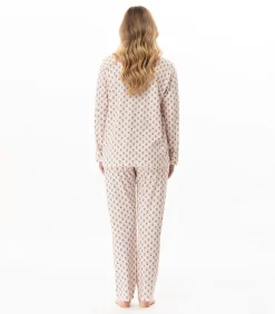 Pyjama met knopen van modal katoen TEA TIME 106