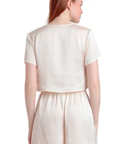 Pyjamashort satijnen hemdje Sweet Luxe