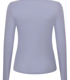 Pyjamatop met lange mouwen Henley