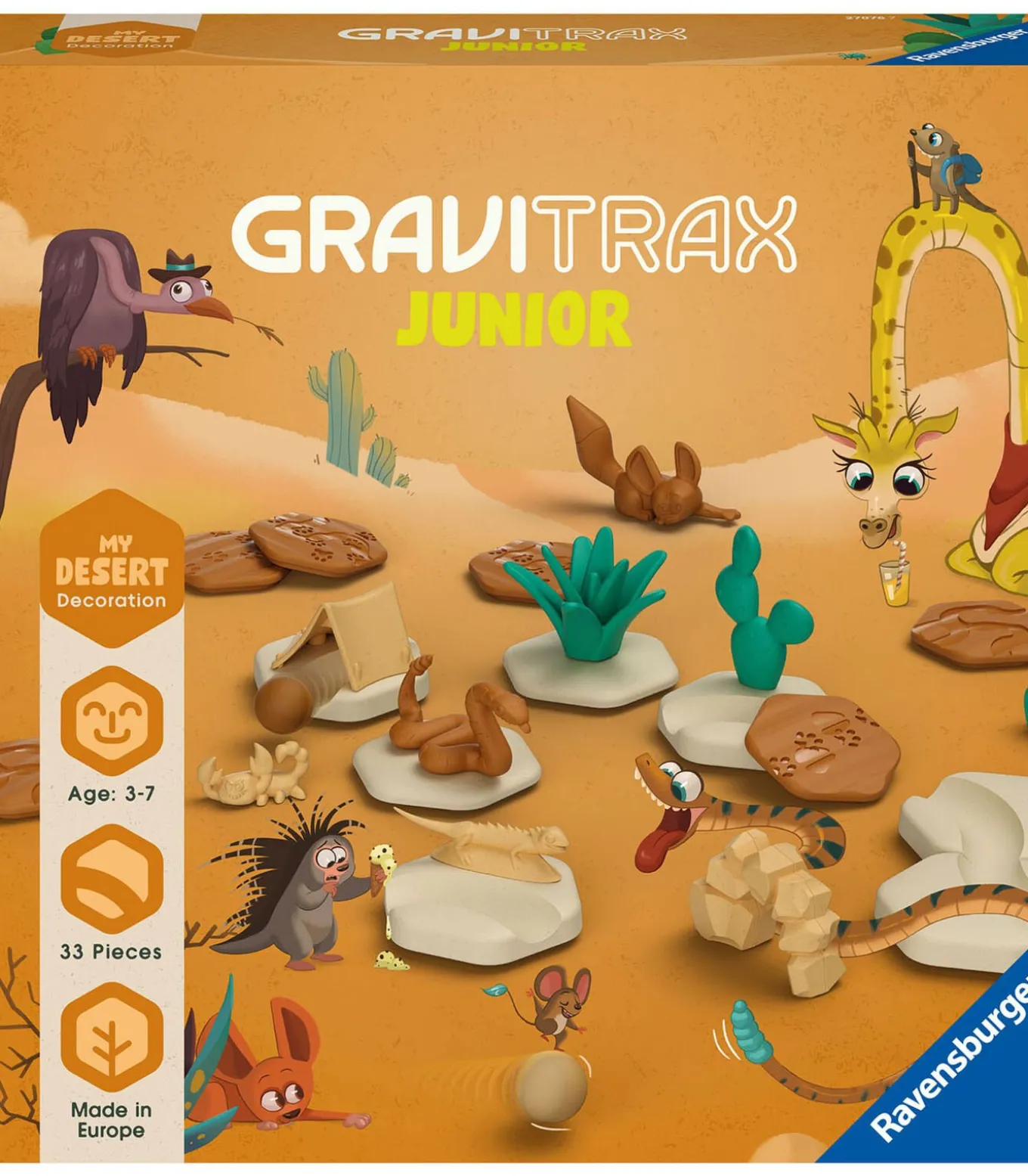 Ravensburger GraviTrax Junior knikkerbaan Desert uitbreiding