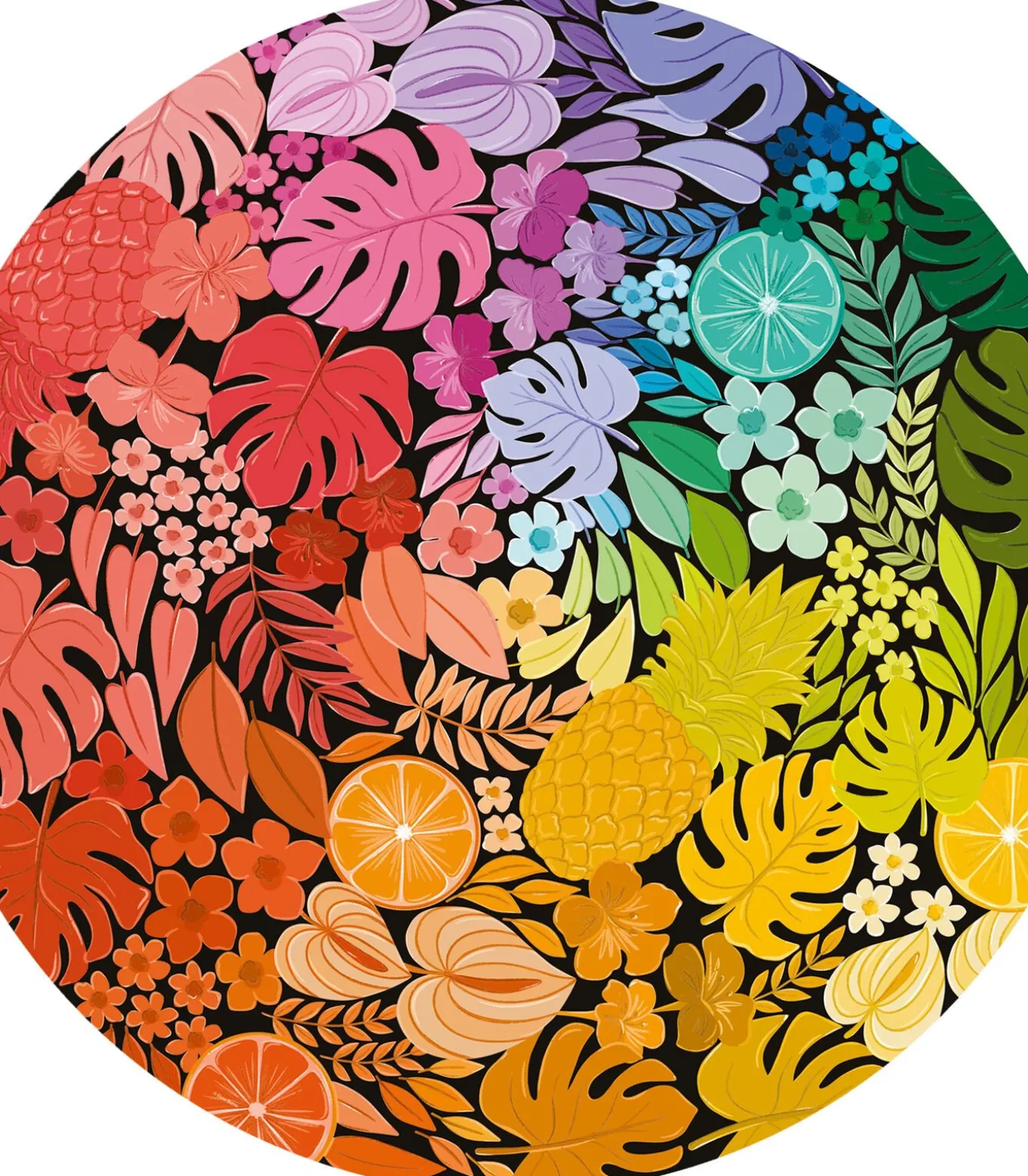 Ravensburger puzzel - Circle of Colors Tropical - 500 stukjes legpuzzel