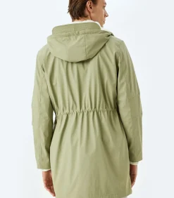 Regenjas Heren Slim Fit Kap Knoopsluiting