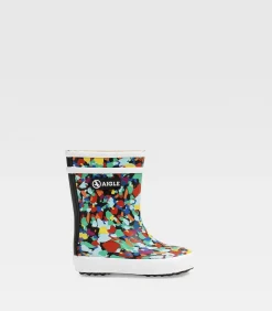 Regenlaarzen Baby Flac Theme | Terrazzo