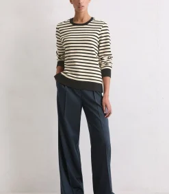 Regular gestreept sweatshirt