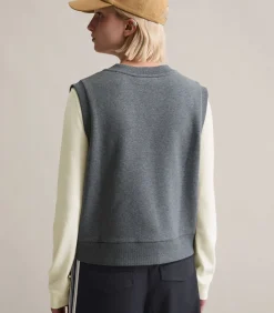 Regular sweat-trui in college-stijl