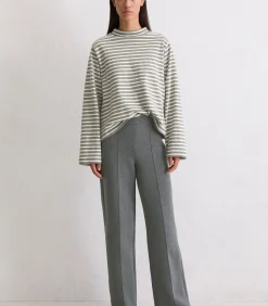 Relaxte jersey broek