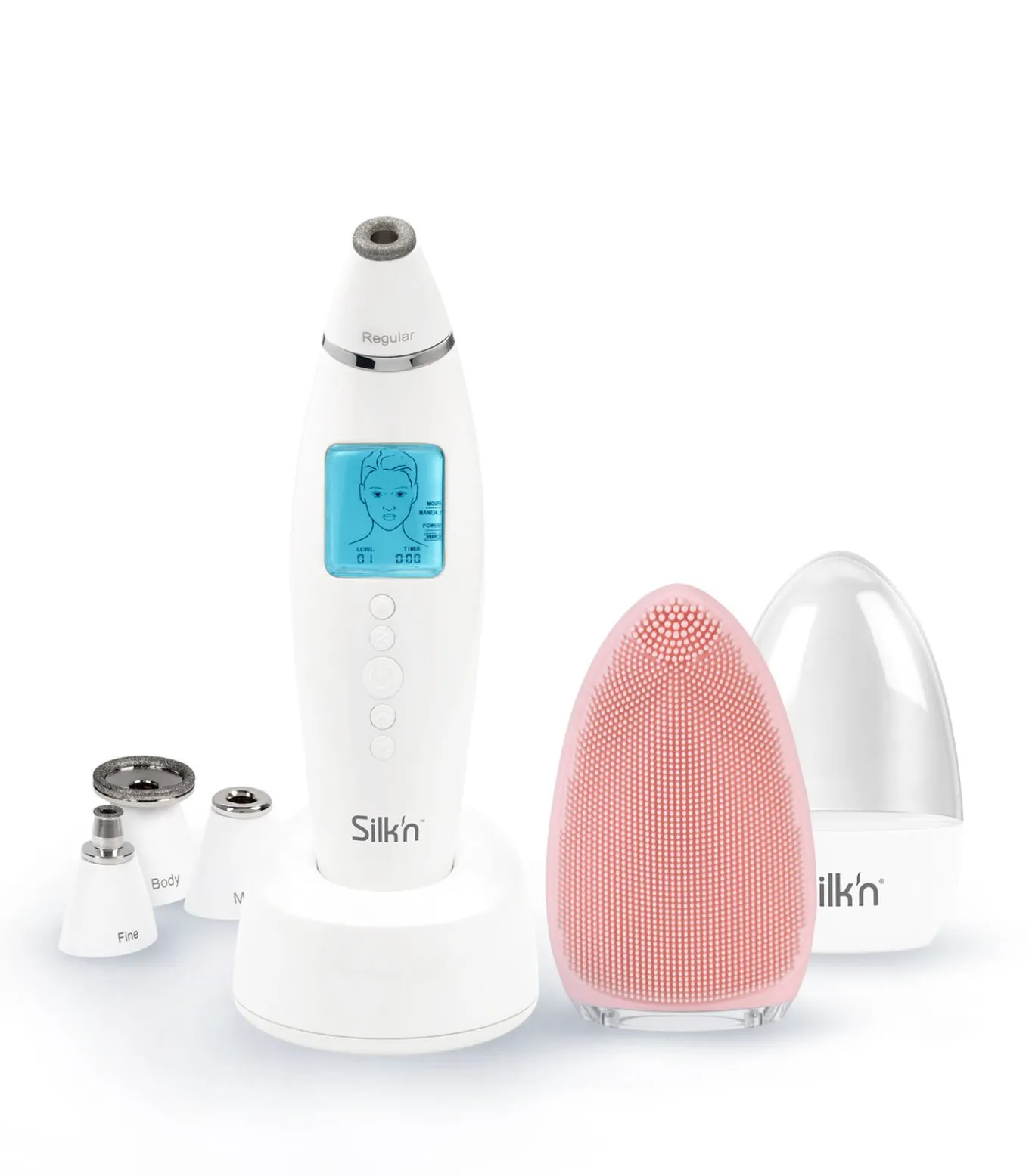 Revit Prestige & Bright pink - Huidverjongingsapparaat - Microdermabrasie - Verwijdert dode huidcellen