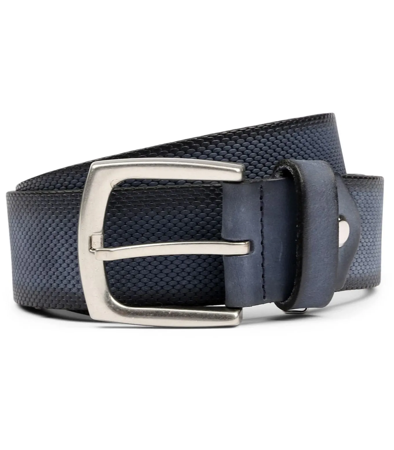 Riem Leer Blauw