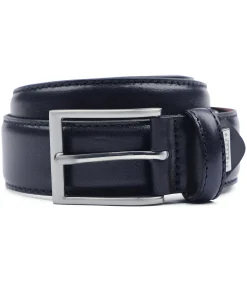 Riem Leer Donker Blauw