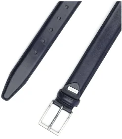 Riem Leer Donker Blauw