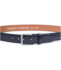 Riem Leer Donker Blauw