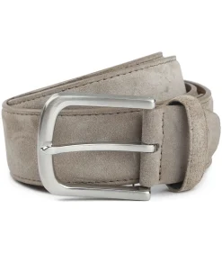 Riem Suède Leer Taupe