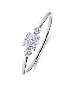 Ring 14 Karaat Goud - Witgoud