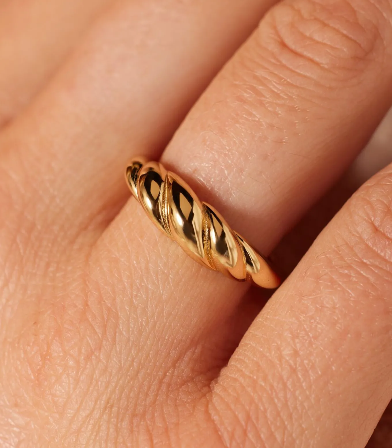 Ring 925 Zilver - Crossaint