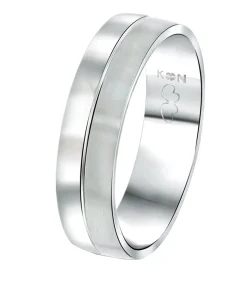 Ring 'Rome' Staal - zilverkleurig