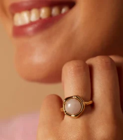 Ring Staal - Goudkleurig