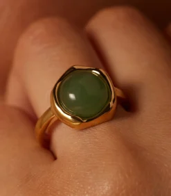 Ring Staal - Goudkleurig