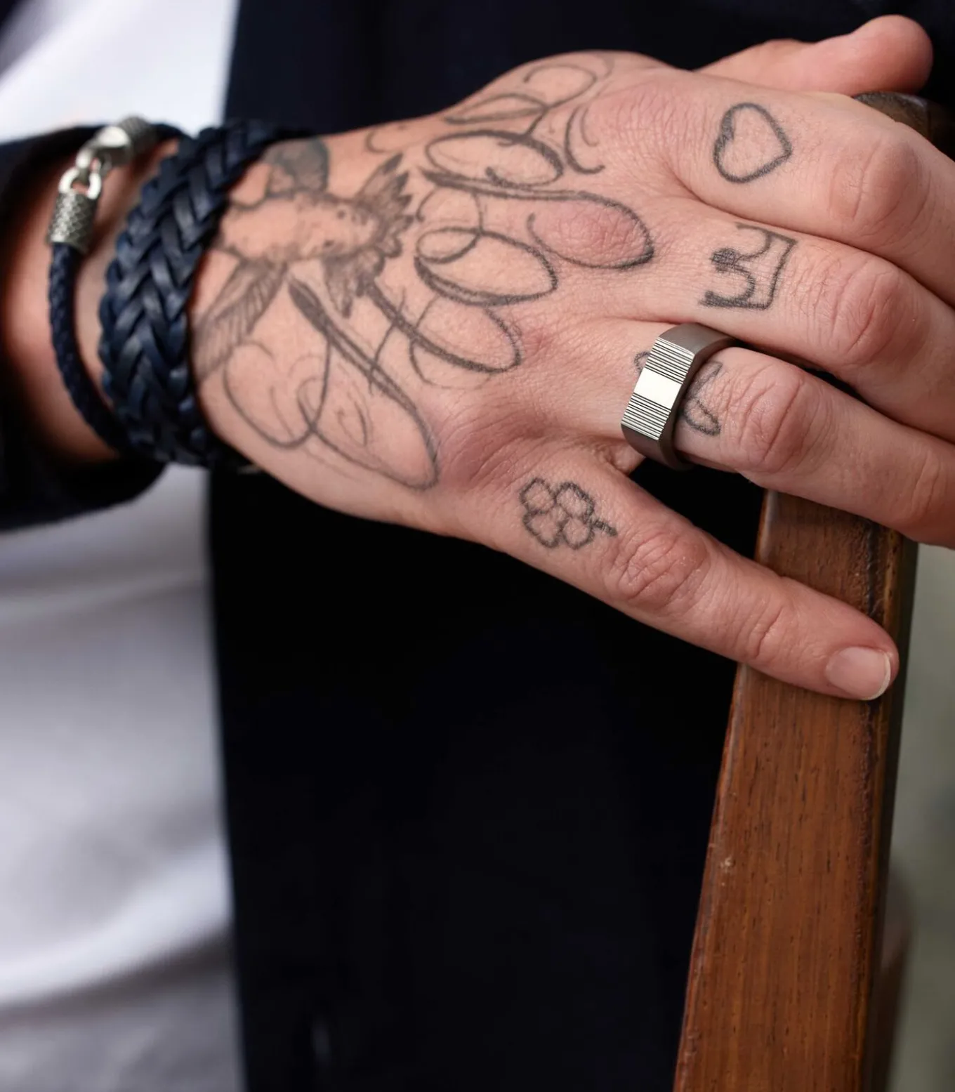 Ring Staal - zilverkleurig