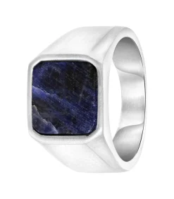 Ring Staal - zilverkleurig