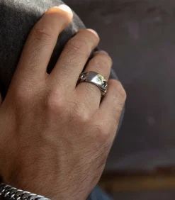 Ring Staal - zilverkleurig