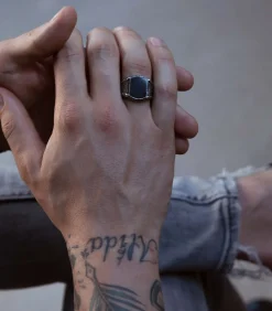 Ring Staal - zilverkleurig