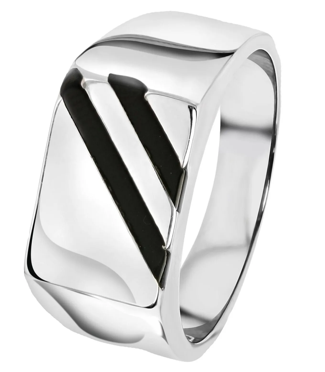 Ring Staal - zilverkleurig