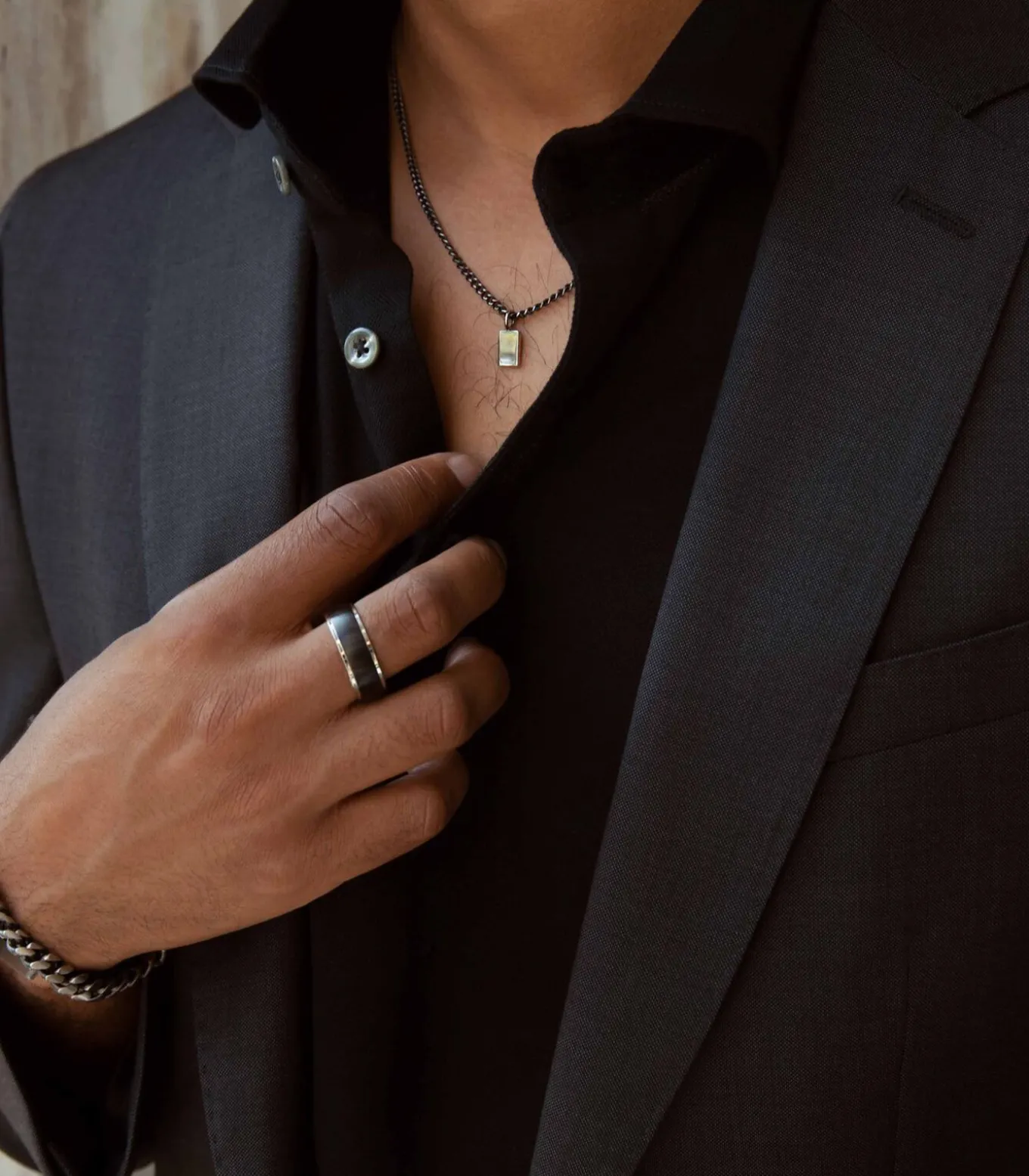 Ring Staal - zilverkleurig