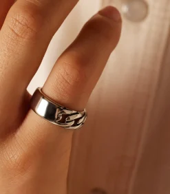 Ring Staal - Zilverkleurig