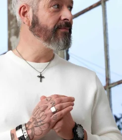 Ring Staal - zilverkleurig