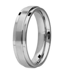 Ring Staal - Zilverkleurig