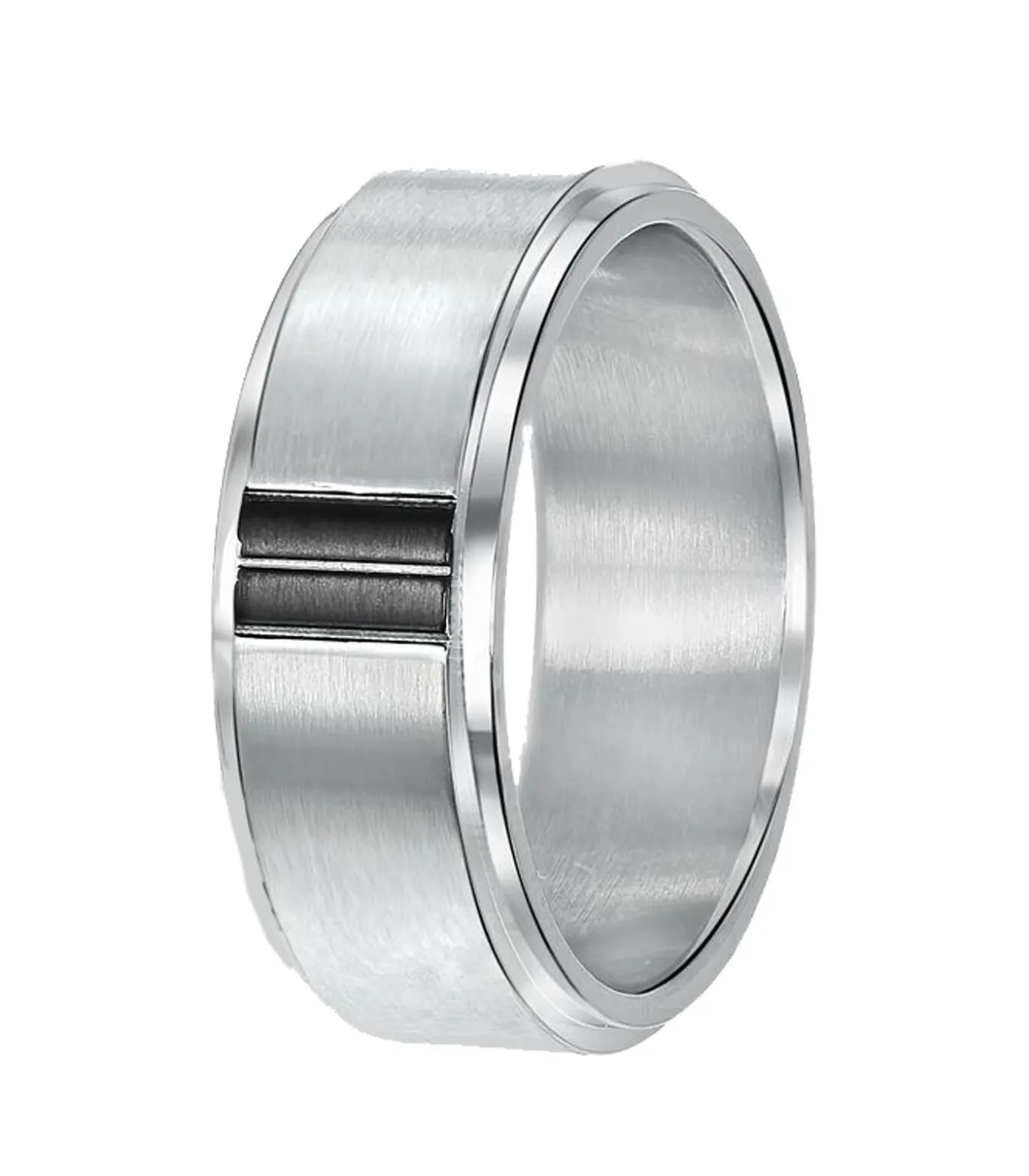 Ring Staal - zilverkleurig