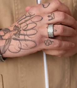 Ring Staal - zilverkleurig